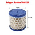 thumbnail image 2 of SENRISE Lawn Mower Air Filter Cartridge Replacement Cleaner for 2-5 HP Horizontal and Vertical Engines, 2 of 4