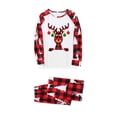 thumbnail image 1 of LSLJS Christmas Pajamas Pyjamas de Noël Assortis pour la Famille, Ensemble Assorti pour la Famille, Pyjamas de Noël pour la Famille, Ensemble Haut à Carreaux Rouges et Pantalons Longs, Ensembles de Vêtements de Nuit pour les Fêtes de Noël, 1 of 4