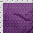 thumbnail image 2 of oneOone Silk Tabby Fabric Geometric Block Printed Fabric 1 Yard 42 Inch Wide, 2 of 4