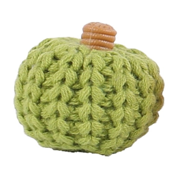 Desk Decor,Mini Knit Pumpkins Set Of 5 Autumn Bowl Filler Decorative Pumpkins For Table Orange Tiered Tray Decor Hostess Gift For Thanksgiving Coffee Table Fall