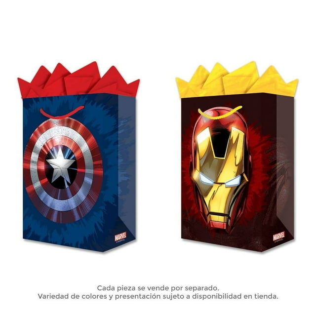 Bolsa de Regalo Granmark Avengers Grande 36.50 cm Varios Modelos 1 Pieza