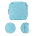 thumbnail image 4 of Unique Bargains 1 Pc Lady Portable Square Lipstick Bag for Outdoor Activities Lake Blue, 4 of 5