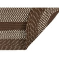 thumbnail image 4 of Better Trends Round Braided Rug, 8' (96") Diameter, Reversible Indoor Area Rug for Living Room or Bedroom, Stain-Resistant 100% Polypropylene, Newport Collection – Brown, 4 of 4