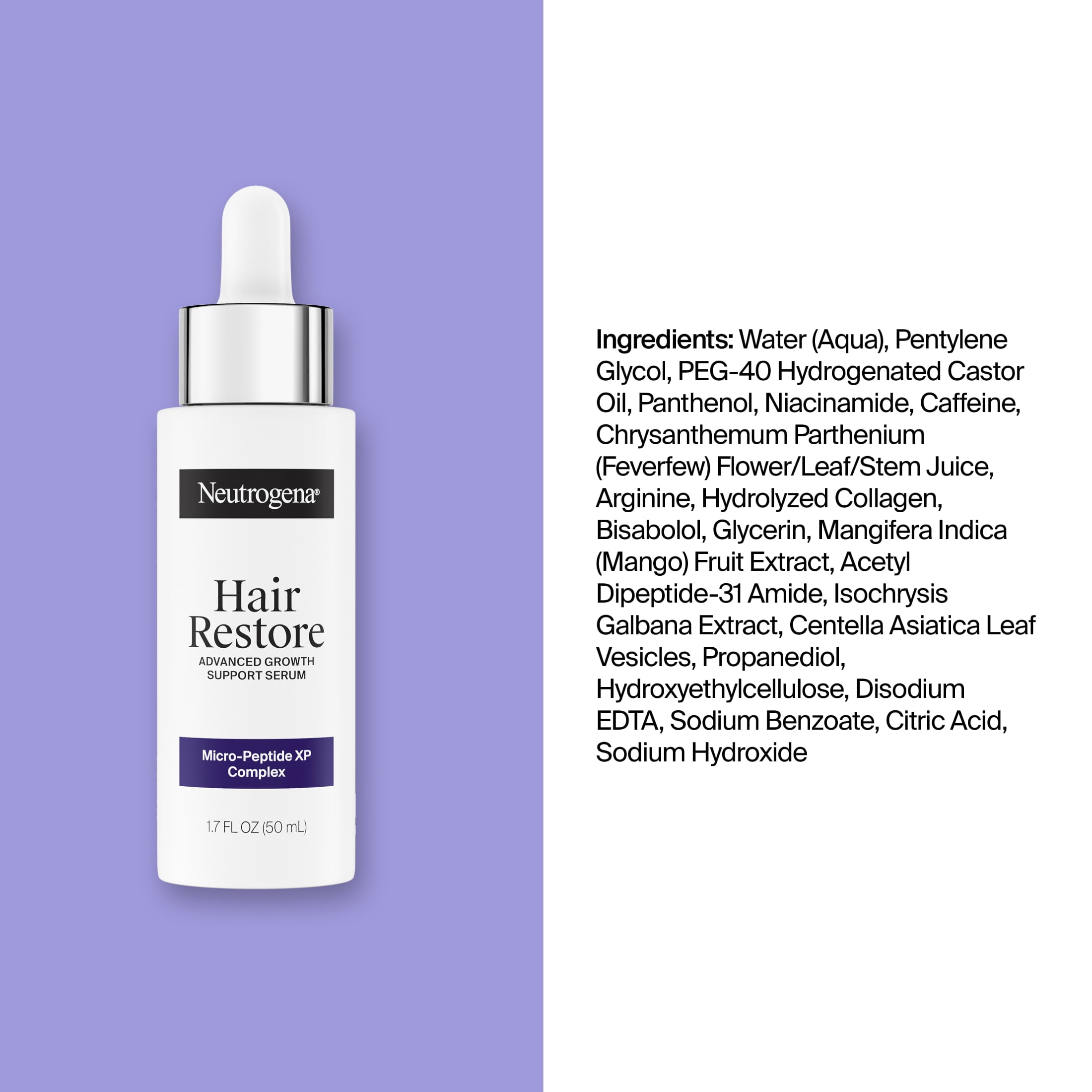 Neutrogena Hair Restore Scalp Serum, 1.7 fl oz