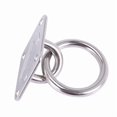 thumbnail image 4 of 5X Gancho de Montaje 80mmx50mm para Pared O Techo Con Anillo Redondo Acero Inoxidable - Soporte / Accesorio, 4 of 4