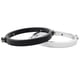 thumbnail image 5 of Anillo de soporte de montaje del adaptador del faro de la motocicleta de aleación de aluminio para 5.75 pulgadas negro, 5 of 7