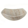 thumbnail image 2 of Arched Edges Bowl Sink - Honed White Marble, 2 of 15