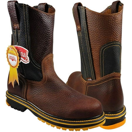 

Work boots for Mens Genuine Leather Bull fight Track