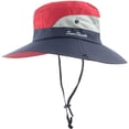 thumbnail image 2 of Classic Ponytail Sun Hat for Women,Mesh Bun Ponytail-Hole Bucket Hat UV Protection Wide-Brim Summer Hat Outdoor, 2 of 8