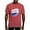 Crimson Red, variant on - Pepsi Bottle Cap - Mens Comfort Colors Shirt