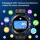 thumbnail image 4 of Reloj inteligente CUBOT C29, detección de SpO2, frecuencia cardíaca, Bluetooth, 4 of 7