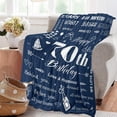 thumbnail image 2 of LHSHID 70th Birthday Gifts for Men Men 70th Birthday Decorations 70 Years Old Happy Birthday Blanket Birthday Gifts Ideas for Dad Husband Grandpa Soft Blanket 30"x40", 2 of 7