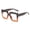 C04	Serve tea and coffee, variant on Classic Square Frame Anti-Blue Light Women's Fashionable Simple Ultra-Light Non-Prescription Glasses