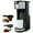 Black-1, variant on Single Serve Coffee Maker K Cup & Ground Coffee, One Cup Coffee Maker Brews 6-14 Oz in 2 Mins, Pod Coffee Maker Fits Travel Mugs, with 30 Oz Removable Water Tank, Reuseable Filter, Black