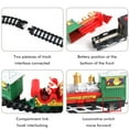 thumbnail image 6 of Christmas Electric Train Set for Children Electric Railway Train Set Battery Powered Santa Claus Train Party Home Xmas Tree Decoration, 6 of 8