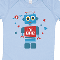 thumbnail image 4 of Inktastic Robot 1st Birthday Boys Baby Bodysuit, 4 of 5
