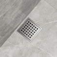 thumbnail image 6 of VIGO Elan Square Shower Drain in Brushed Nickel, 6 of 9