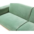 thumbnail image 5 of 14Karat Home Cartier Sofa, Sage Velvet, 5 of 9