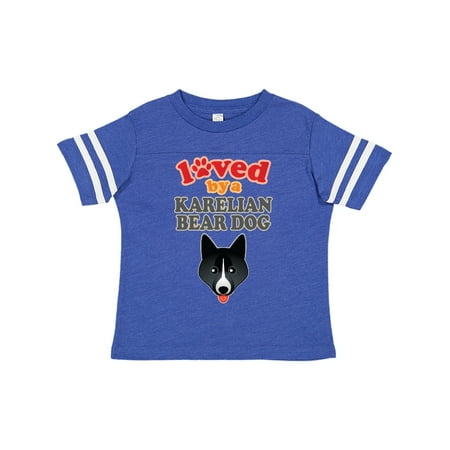 

Inktastic Karelian Bear Dog Lover Gift Toddler Boy or Toddler Girl T-Shirt