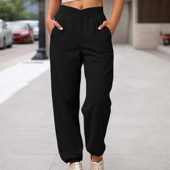 Womens Sweatpants Wide Leg Pants Jogger Pants Casual Outfits for Women Cozy Pants Women's Activewear