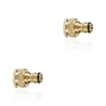 thumbnail image 4 of Kearding Connector Garden Multifunctional Adapters Pure Irrigation Wear-resistant Copper Washing Agriculture Fittings Repair Como se muestra 2piezas Kearding CBP482725, 4 of 6