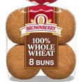 thumbnail image 2 of Brownberry Whole Wheat Buns, 8 count, Hamburger Buns, 16 oz Bag, 2 of 7