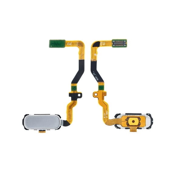 Replacement Home Button Flex Cable Compatible For Samsung Galaxy S7 (Silver)