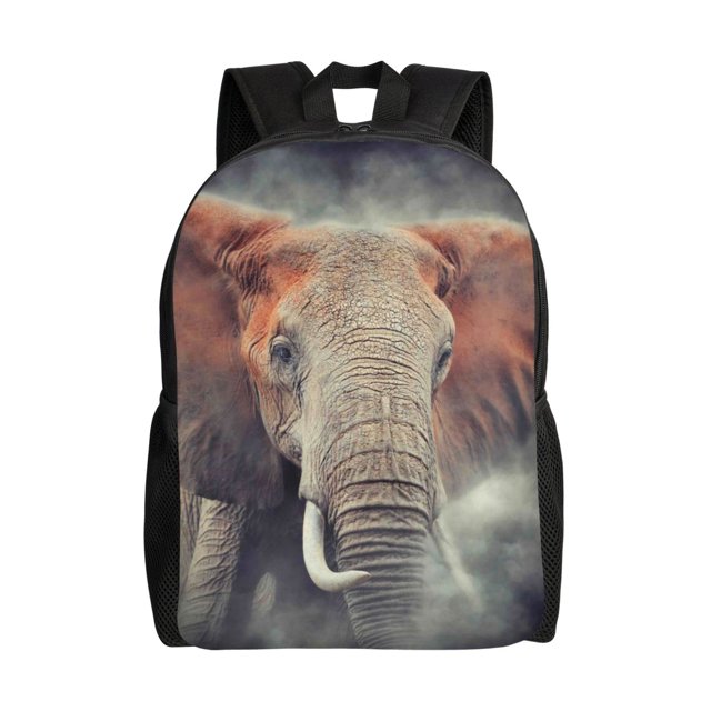 Easygdp Elephant in Smoke Mochila Versátil y Elegante: Comodidad, Almacenaje y Durabilidad para la Universidad, Trabajo, Viajes y Uso Diario