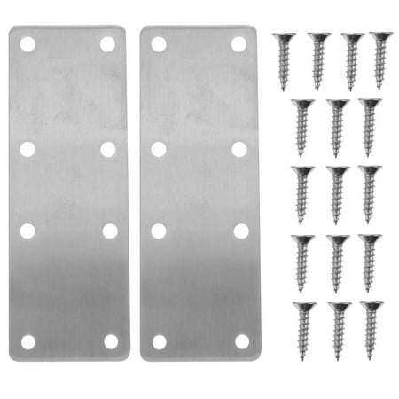 

Corner Bracket 2 Sets Corner Bracket Household Mending Joining Plate Brace for Furniture