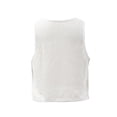 thumbnail image 3 of Ropa Playa Ocean Pacific para Mujer Top Tejido Corto Bies Contraste Cuello Redondo Blanco Talla EG, 3 of 4