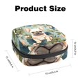 thumbnail image 2 of Sanitary Napkin Storage Bag for Girls Women, Portable First Period Pads Bag Tampons Holder Girls Travel Makeup Bag, Large Capacity French Bulldog Puppy Pattern, 2 of 6