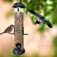 thumbnail image 3 of Outdoor Bird Feeder Feed Station Hanging Feeder High-quality Hard Plastic Windproof And Waterproof Bird Feeder Pet Bird Supplies ShopWise Round, 3 of 9