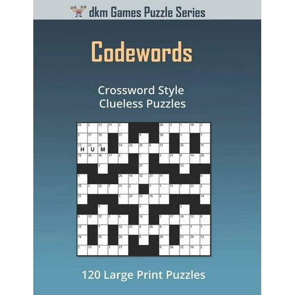 Codewords: Crossword Style Clueless Puzzles (Paperback) by Derek Miller