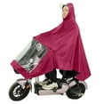thumbnail image 3 of Motorcycle Rain Poncho Unisex Oxford Cloth Raincoat with Excellent Waterproof Performance Lightweight and Durable for Electric Bikes, Single Person Use, 3 of 8