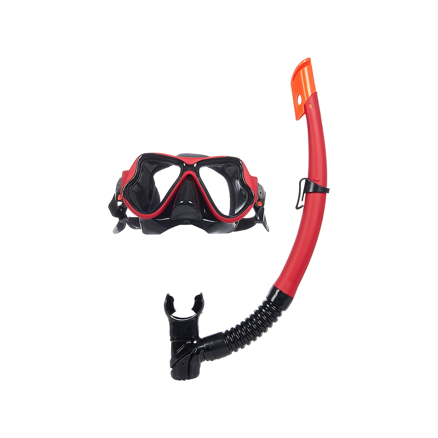 Maui and Sons Pro Snorkel Set Red 