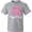 Athletic Heather, variant on Inktastic Happy Pi Day Pink Math Symbol Youth T-Shirt