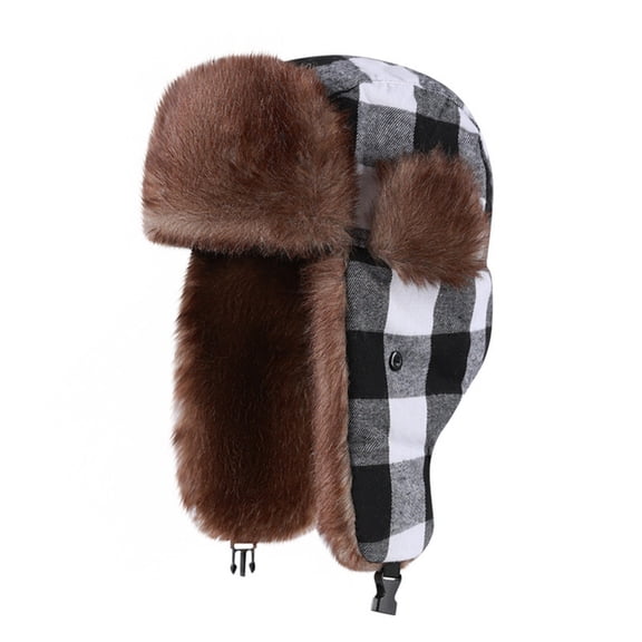 QASIEATN Modern Fit Beanie Hat for Women Beanie Hats Cold Proof Ear Thickened Warm Cotton Cap Fall Fashion Accessories