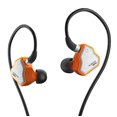 thumbnail image 1 of Écouteurs Intra-Auriculaires Dynamiques 7Hz Salnotes Zero HiFi 10mm Diaphragme Composite en Métal IEM Orange avec Micro-TypeC, 1 of 5