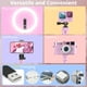 thumbnail image 5 of UBeesize Anillo de luz para selfies de 12 pulgadas con trípode extensible de 62 pulgadas y control remoto, luz LED con soporte para teléfono para grabación de video/maquillaje/creador de contenido (Yo, 5 of 5