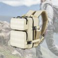 thumbnail image 1 of Mochila de camping de 9 l, informal, de gran capacidad, para gimnasio, para senderismo, viajes y deportes Beige, 1 of 8