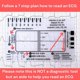 thumbnail image 2 of 3X Regla de ECG de 7 Pasos, Regla de ECG de 7 Pasos para Interpretación de ECG/EKG, Herramienta Rápida y Veloz de Análisis y Medición Cardíaca, 2 of 5