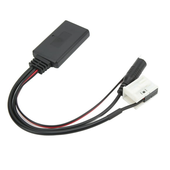 Aux in Cable, Portable Plug and Play Wearproof Audio Microphone Cable 12Pin Connector Lightweight for Car Radio Stereo