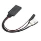 thumbnail image 4 of Cable De Entrada Auxiliar Bluetooth, Micrófono De Metal ABS Adaptador De Audio Bluetooth Plug And Play Transmisión Rápida Para Radio Estéreo De Coche, 4 of 7