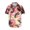 Red, variant on Lolmot Mens Hawaiian Lapel Shirt Short Sleeve Casual Button Down Floral Printed Tropical Beach Shirts Tops