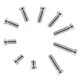 thumbnail image 5 of Tornillo para reloj de acero inoxidable, 600 unidades/caja, 10 tamaños, tornillo para gafas de acero inoxidable, accesorio de reparación de relojes, funcionalidad inteligente, 5 of 8