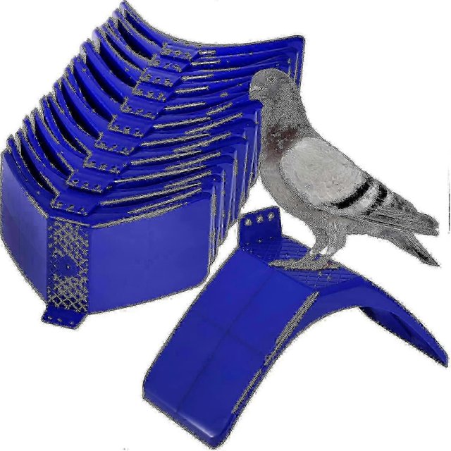 z 20 Pcs Dove Rest Stand, Lightweight Pigeon Perches Plastic Birds Roost Holder f54