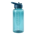 thumbnail image 2 of Mainstays 34oz Blue Plastic Wide Mouth Sports Water Bottle with Twist Top Lid, 2 of 10