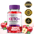 thumbnail image 4 of (2 Pack) Ripped Results Keto + ACV 1000mg Healthy Gummies Vitamin B12 Vitamin B6 Apple Cider Vinegar Reviews (120 Gummies), 4 of 6