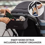 Evenflo Omni Ultra Travel System with Revolve180 LiteMax NXT Rotating Infant Car Seat, Caviar Black