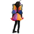 thumbnail image 2 of Dress Up America Butterfly Costume for Girls - Butterfly Wings, Headband, Mask and Tutu Set for Kids, 2 of 4